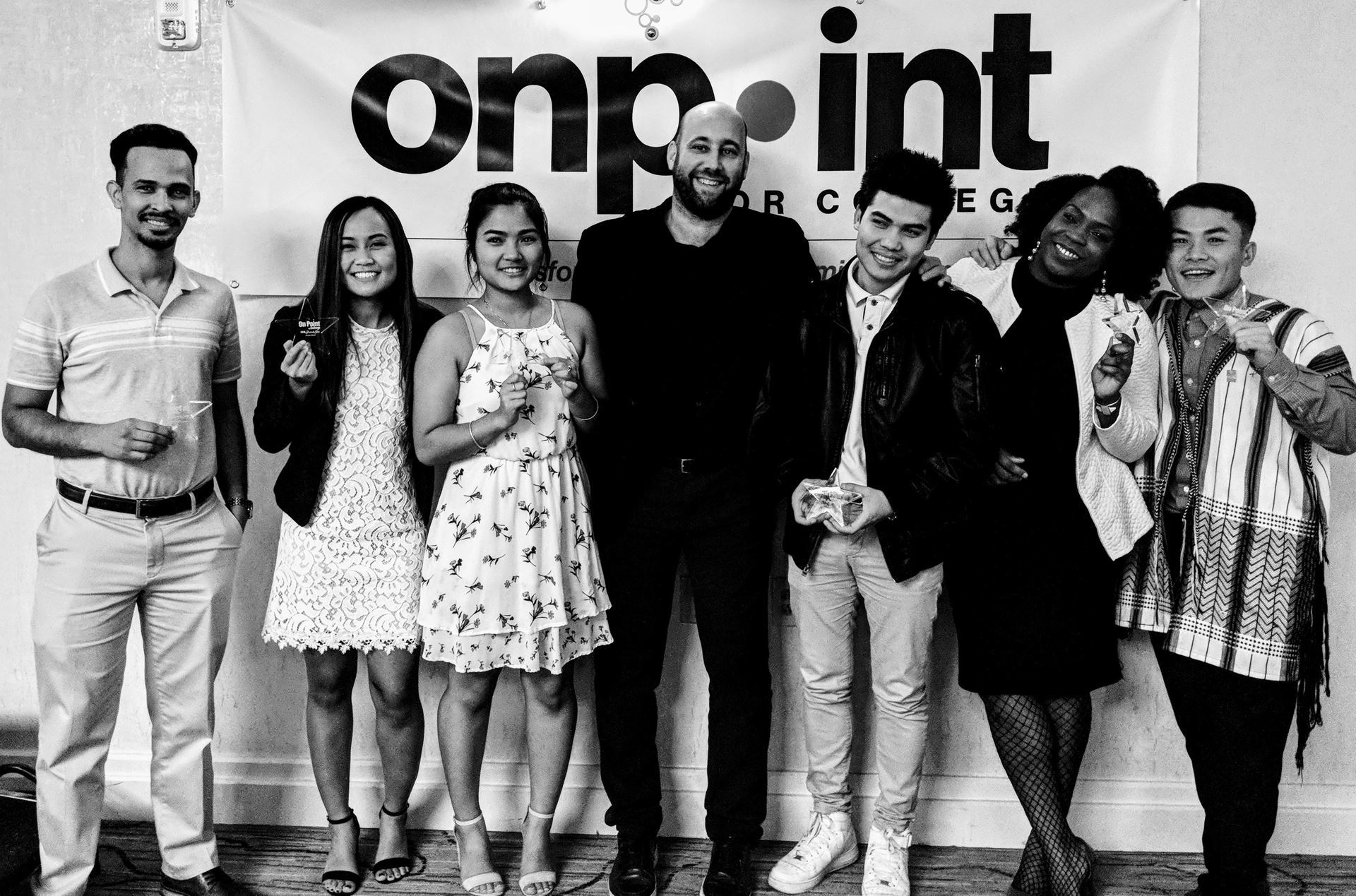 Team at an OnPoint event